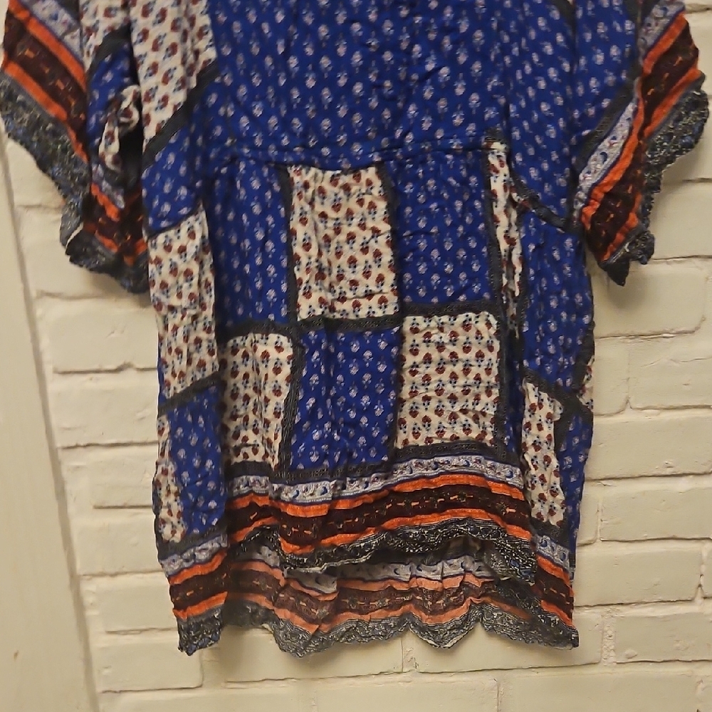 Vibrant Patchwork Dress - image 6